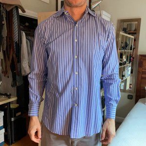 Italian broadcloth long sleeve shirt by Etro